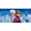 AG Design Fototapeta detská FTDNH 5370 Frozen Anna & Elsa Ľadové Královstvo, vliesová , 202x90 cm - 1 dielna