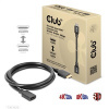 Club3D prodlužovací Ultra rychlý HDMI kabel, 4K120Hz, 8K60Hz, 48Gbps, M/F, 1m, 30 AWG CAC-1322