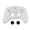 Spartan Gear Controller Silicon Skin Cover and Thumb Grips - White XONE, XSX