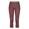 Ortovox 185 Rock'N'Wool Short Pants W mountain rose XL; Červená legíny