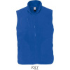 SOL´S NORWAY / Pánska fleecová vesta - royal blue XS