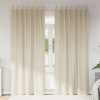 Záclony VidaXL 245 x 140 cm priesvitné