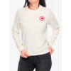 Mikina dámska Fjallraven 1960 Logo Badge Sweater - chalk white