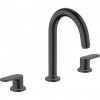 Hansgrohe Vernis Blend Umývadlová batéria s výtokom, 3 otvory, matná čierna 71553670