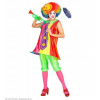 Kostým, maska - Pani Klaun Klauna sa šaty na koleso m (Pani Klaun Klauna sa šaty na koleso m)