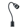 LED bodové svietidlo s ohybným ramenom IP20 ,vyhotovenie LED 3 x 1,5 W