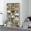 zahrada-XL Skrinka na CD, dub sonoma 102x16x177,5 cm, kompozitné drevo 801781