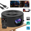 MINI PROJEKTOR NA OCHRANU OČÍ DOMÁCI LED 1080P PRENOSNÝ BLUETOOTH PROJEKTOR