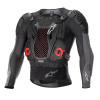 chránič těla BIONIC PLUS 2 2023, ALPINESTARS (černá/šedá/červená) M160-485