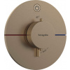 Hansgrohe ShowerSelect Comfort - Termostatická batéria pod omietku, kefovaný bronz 15553140