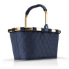 nákupný košík reisenthel carrybag frame rhombus midnight gold