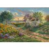 Schmidt - Puzzle Thomas Kinkade: Slnečnicové polia - 1000 dielov