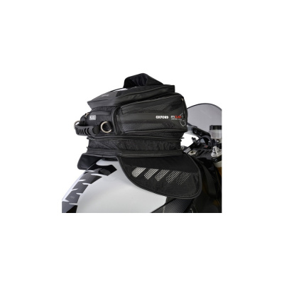 tankbag na motocykl M15R OXFORD (čierny s magnetickou základnou objem 15 l)