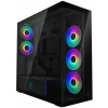 Puzdro Arctic Xtender Black VG Mirror TG Window Midi Tower čierne