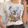 Tričko s potlačou SHAUN THE SHEEP Pánsky Biela XS