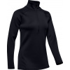 Under Armour Women's ColdGear Armour 1/2 Zip - black - Čierny