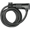 Zámok na bicykel AXA Cable Resolute C8 - 180 Code Mat black (8713249275574)