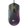 Havit MS1029 RGB drôtová herná myš (čierna)