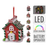 Cukríková chalúpka s LED svetlom (mix /cena 1ks)
