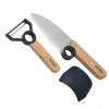 Dětský kuchařský set 3 ks LE PETIT CHEF modrá - Opinel (Dětská kuchařská sada LE PETIT CHEF, modrá - Opinel)