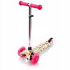 Kolobežka - Scooter 3-kolesový vyváženie LED meteorové motýle