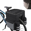 TAŠKA NA BICYKEL NA NOSIČ BICYKLOV, DVOJITÁ, VEĽKÁ, PRIESTRANNÁ