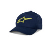 ALPINESTARS šiltovka AGELESS SNAPBACK, ALPINESTARS (modrá/žlutá fluo)