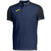 Joma Polokošeľa POLO GRANADA BLUE-BLACK S/S Veľkosť: 2XS