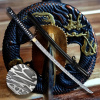 Katana SUNEKUAI - 2,26 Shaku, uhlíková oceľ AISI 1045, 3D imitácia damašku