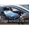 Deflektory (ofuky) bočních oken Škoda Octavia IV liftback/Combi -- od roku výroby 2020- kouřové provedení (na přední okna) SLEVA 8%