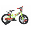 Dino Bikes Dětské kolo Raptor 616-RP neon green 16
