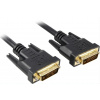 PremiumCord DVI-D propojovací kabel/ dual-link/ DVI(24+1)/ MM/ 5m/ černý / kpdvi2-5