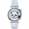Inteligentné hodinky Huawei Watch GT 5 41 mm - Silver + Blue Fluoroelastomer Strap (55020DJV)