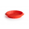 Silikonové formy na tartaletky, 12 cm, 4 ks, červené - Lékué