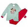 Dievčenské pyžamo tyrkysové s ružovou - Minnie a Mickey, veľ. 116