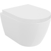 Mexen Carmen WC misa Rimless s pomaly padajúcim sedátkom tvrdá, duroplast, biela - 30880200