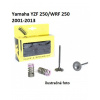 Ventily sacie oceľové (3ks) Yamaha YZF/WRF 250 2001-2013