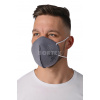 Respirátor RS-2, štvorvrstvový (1 vrstva-100% polyester, 1 vrstva-polyuretánová pena, 2 vrstvy-100% polyester + ióny striebra)-pánsky - VYROBENÉ NA SLOVENSKU