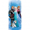 Dverová fototapeta - FT2313 - Frozen Elsa,Kristoff,Anna a Olaf 91cm x 211cm - Vliesová fototapeta