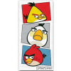 Halantex Osuška Angry Birds biela 70/140 cm rozmer 70x140 cm.