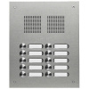 Grothe TS 788 2-5 domovej telefón vonkajšia jednotka, nerezová oceľ V2A (brúsená), 78825; 78825