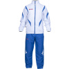 TOP TEN Tracksuit “Premium Quality” with blue pants for Kids - size 128 = 128 cm, white-blue Size: XL, 190 cm, Color: White - Blue, Gloves cut: Without Label