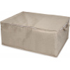 Úložný box na perinu a textil Compactor SANDY 50 x 70 x 30 cm, béžový (RAN11279)
