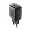 Acefast A104 GaN USB-C nabíjačka 25W, PD+SFC - čierna