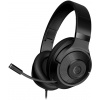 Lorgar Herný headset Lorgar Noah 101, 3.5mm Jack, skladací dizajn, čierny
