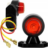 Bielo-červená žiarovka 12V R5W 24V R10W Obrysová lampa zadná 2 káble