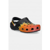 Šľapky Crocs CLASSIC FLAMES CLOG KIDS čierna farba, 210993 210993.CROCS.CLASSIC.FL EUR 38/39