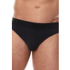 BRUBECK Pánske slipy 00290A dark graphite M