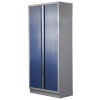 Celokovová široká dielenská skriňa PROFI BLUE 915x458x2000 mm - MTGB1336