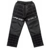 Brankárské florbalové nohavice UNIHOC GOALIE PANTS SHIELD black/white 170cl